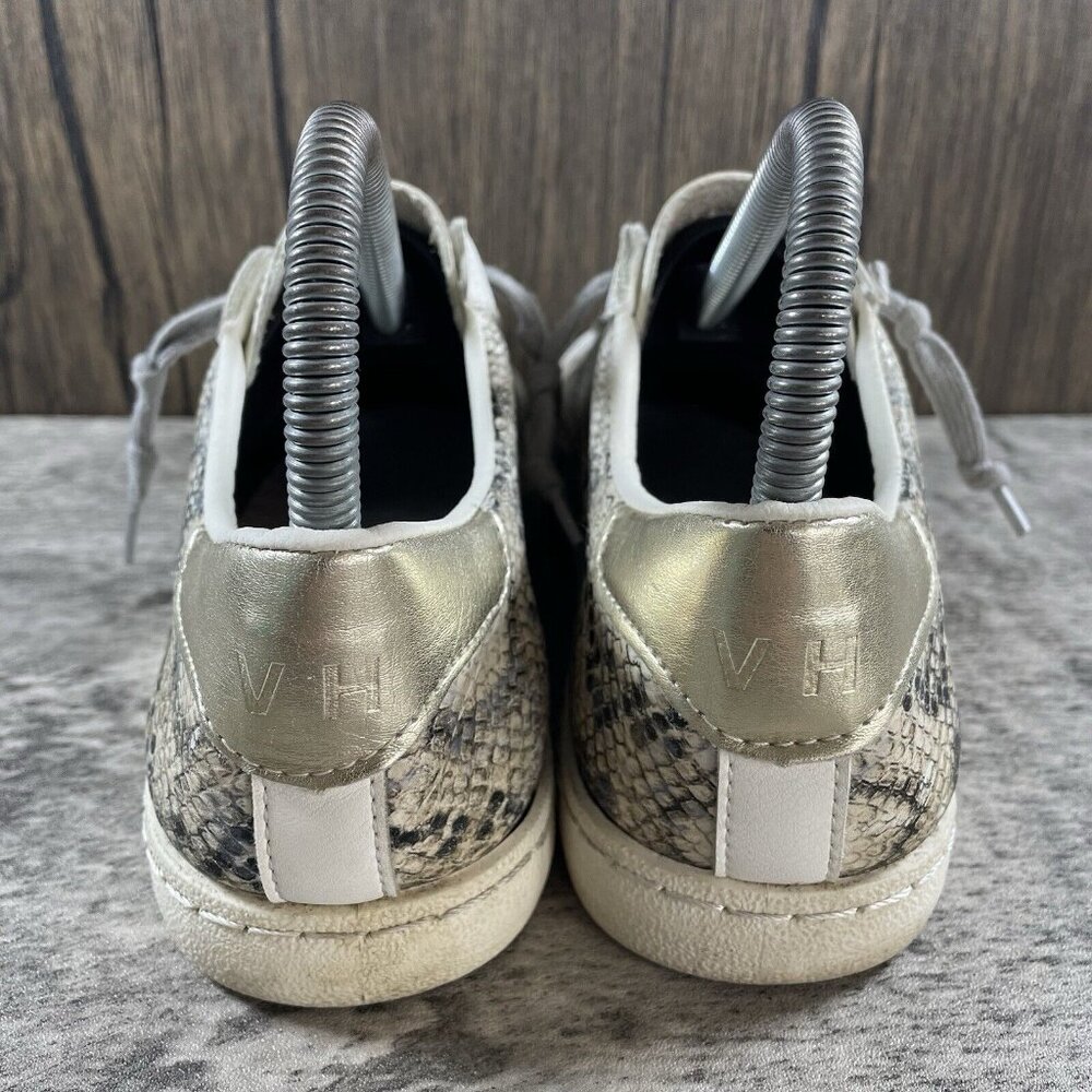 Vintage Havana Bianca Gold Snake Multi Fashion Sneakers Women Size 7.5 Shoes - Picture 6 of 10